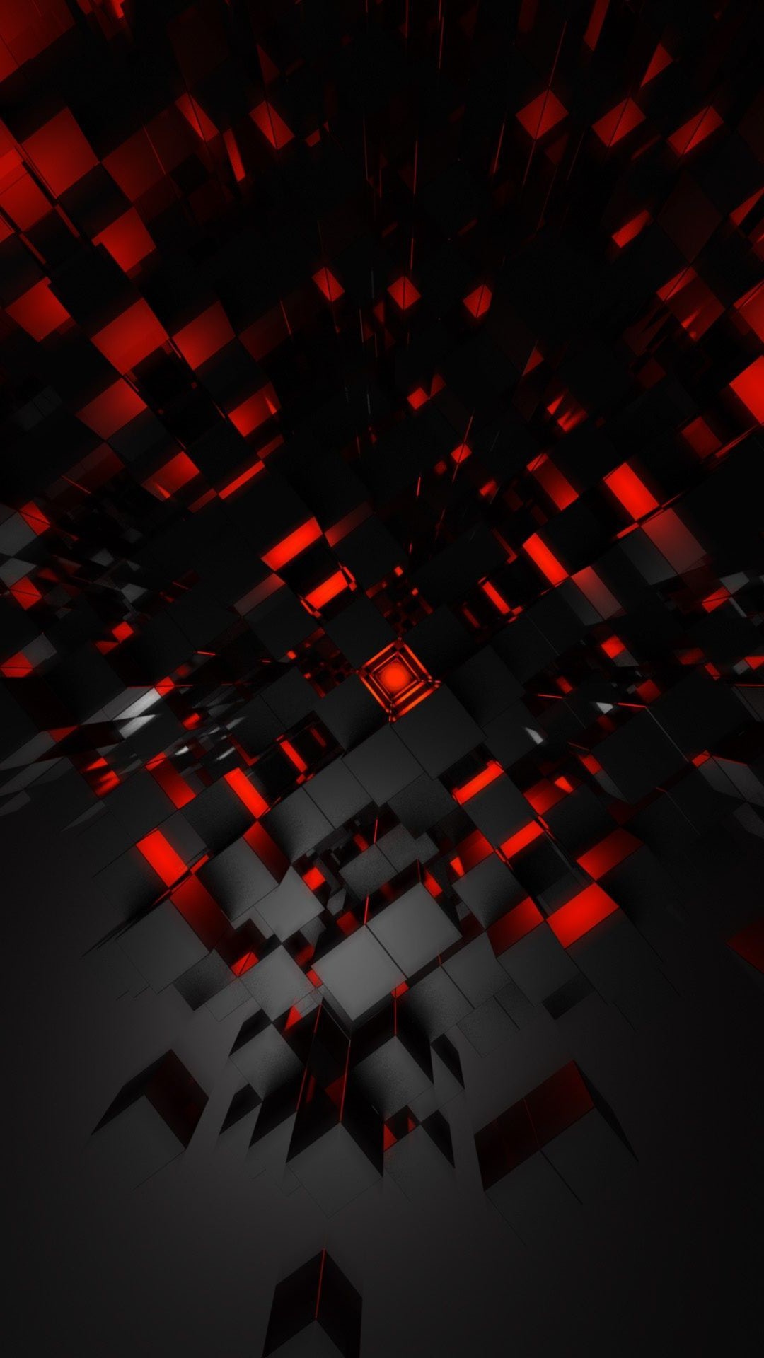 Black And Red Wallpaper iPhone - 3D iPhone Wallpaper