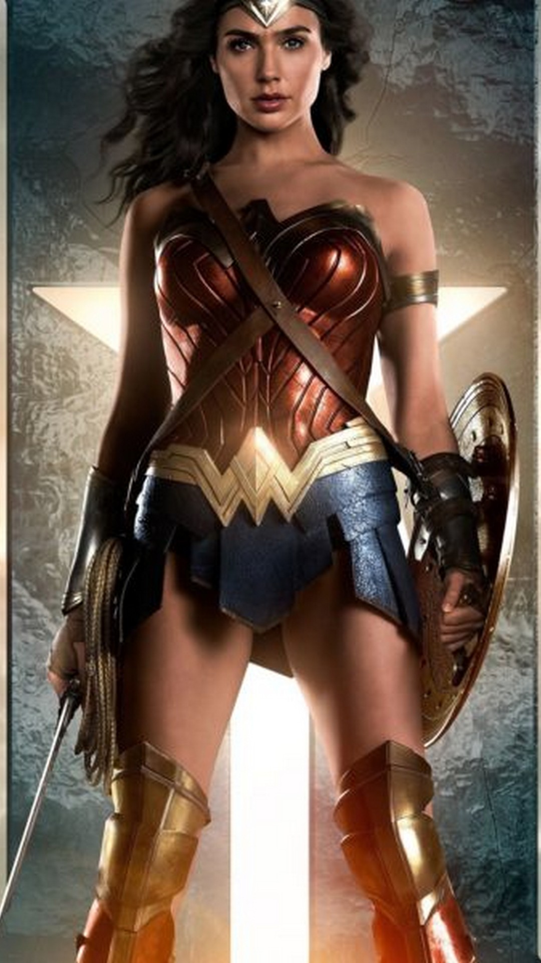 Wonder Woman Justice Leauge Gal Gadot Wallpaper resolution 1080x1920