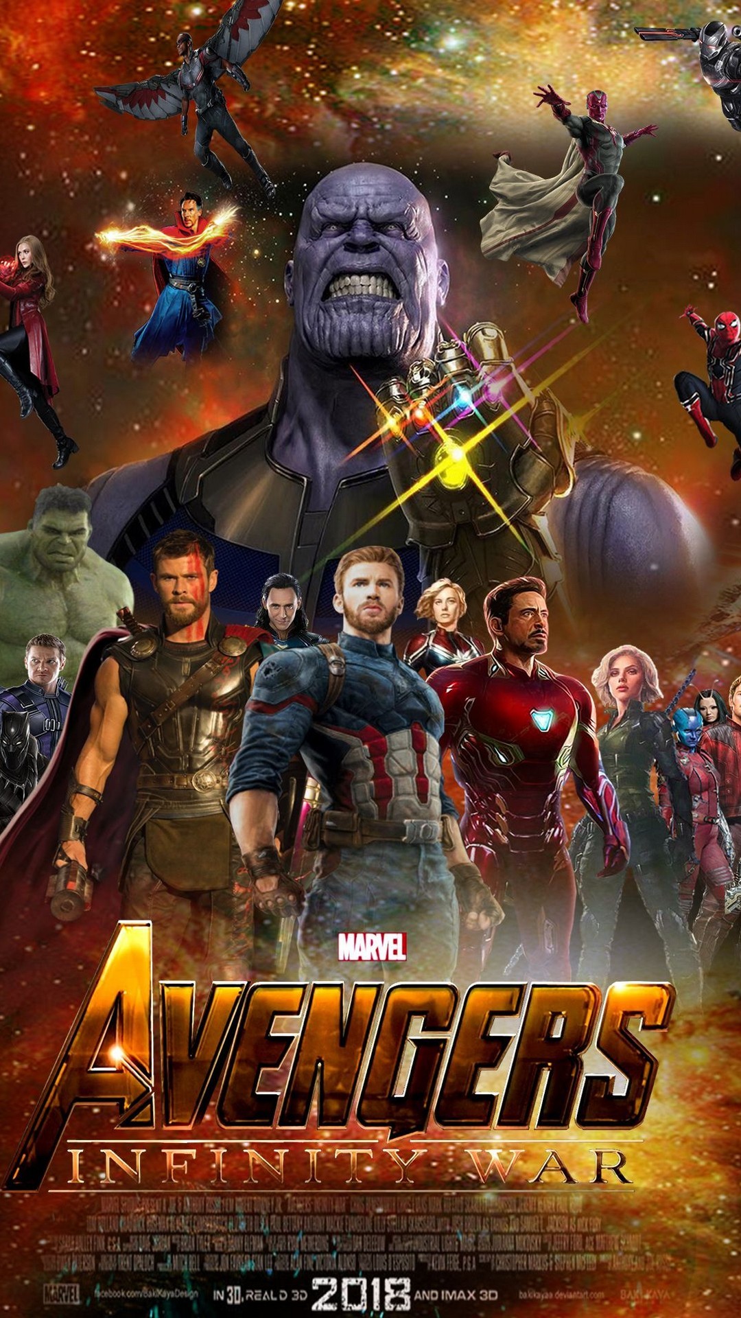 iPhone 7 Wallpaper Avengers Infinity War resolution 1080x1920