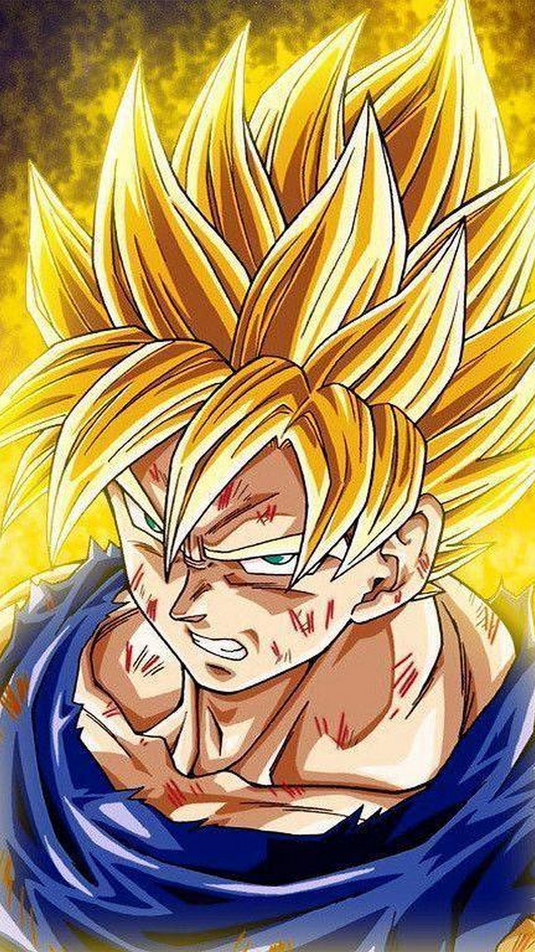 Wallpapers Goku with image resolution 1080x1920 pixel. You can make this wallpaper for your iPhone 5, 6, 7, 8, X backgrounds, Mobile Screensaver, or iPad Lock Screen