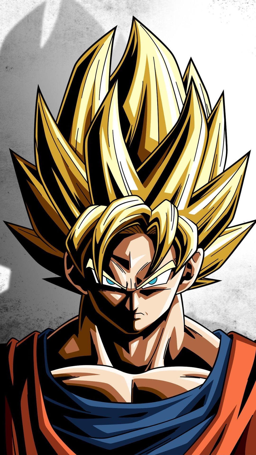 iPhone 7 Wallpaper Goku Super Saiyan with image resolution 1080x1920 pixel. You can make this wallpaper for your iPhone 5, 6, 7, 8, X backgrounds, Mobile Screensaver, or iPad Lock Screen