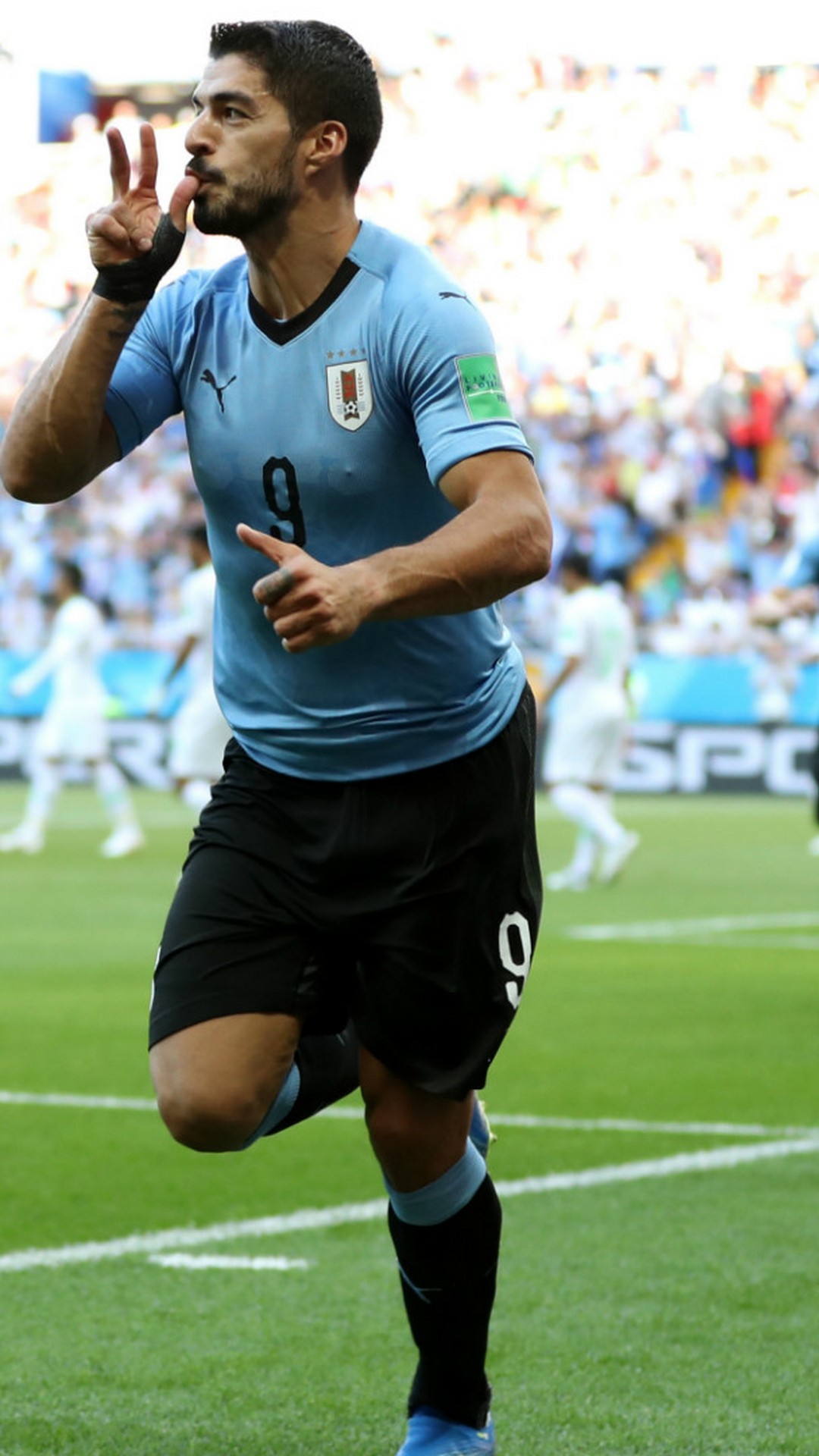 Wallpaper iPhone Luis Suarez Uruguay with image resolution 1080x1920 pixel. You can make this wallpaper for your iPhone 5, 6, 7, 8, X backgrounds, Mobile Screensaver, or iPad Lock Screen