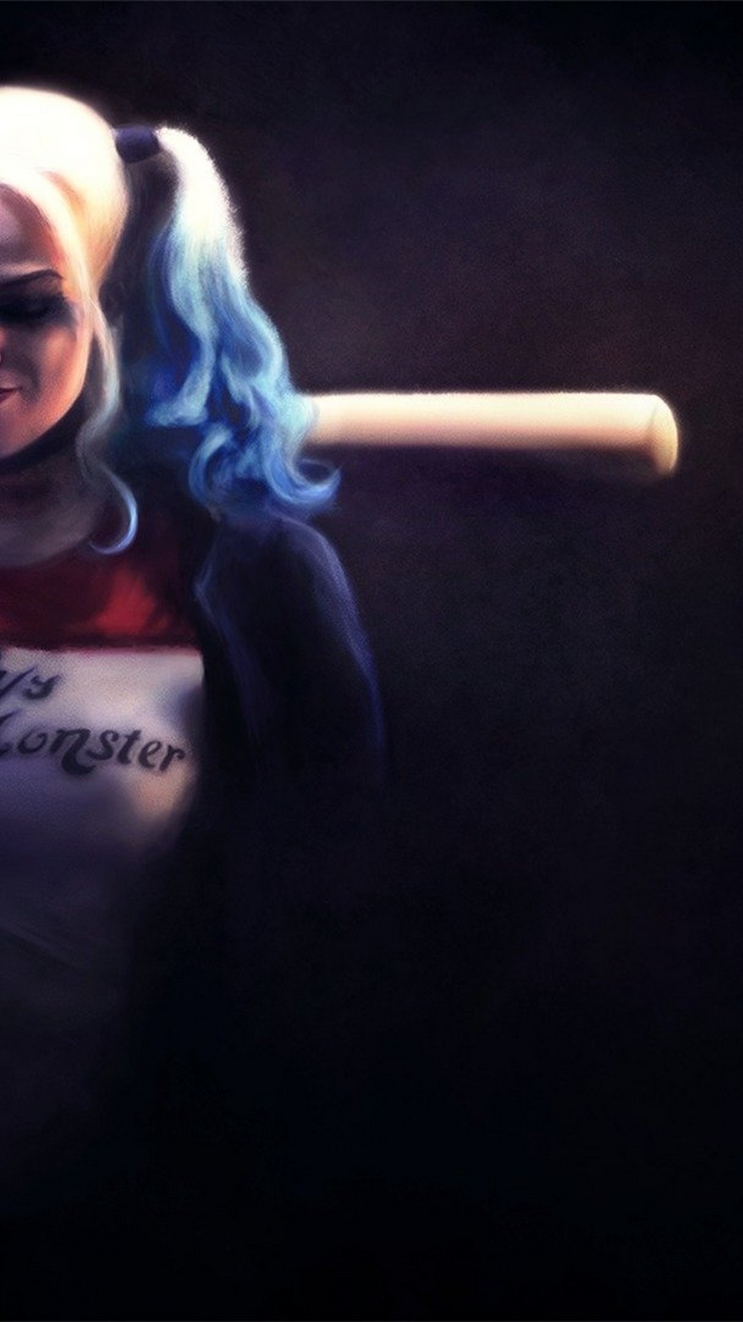 iPhone Wallpaper Pictures Of Harley Quinn with image resolution 1080x1920 pixel. You can make this wallpaper for your iPhone 5, 6, 7, 8, X backgrounds, Mobile Screensaver, or iPad Lock Screen