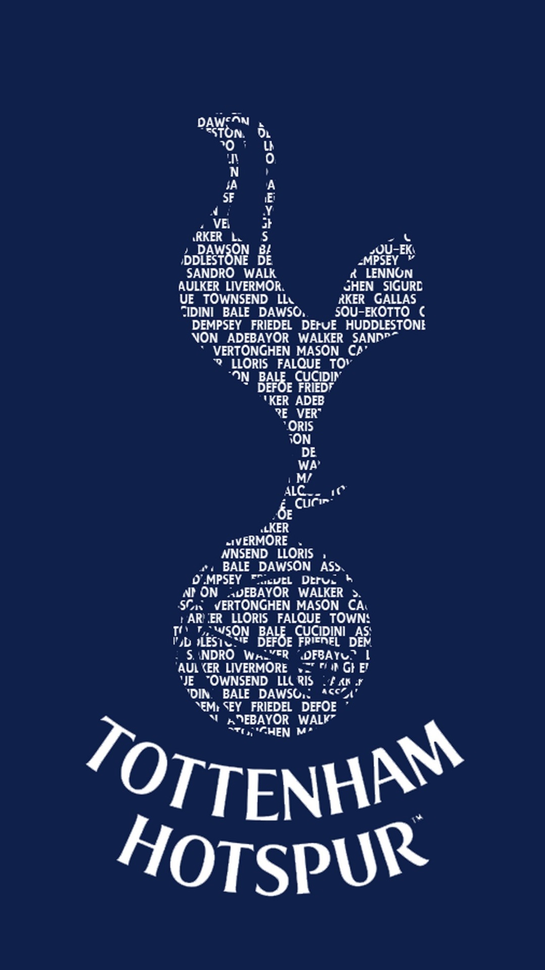 Wallpaper Tottenham Hotspur iPhone with high-resolution 1080x1920 pixel. You can use this wallpaper for your iPhone 5, 6, 7, 8, X, XS, XR backgrounds, Mobile Screensaver, or iPad Lock Screen