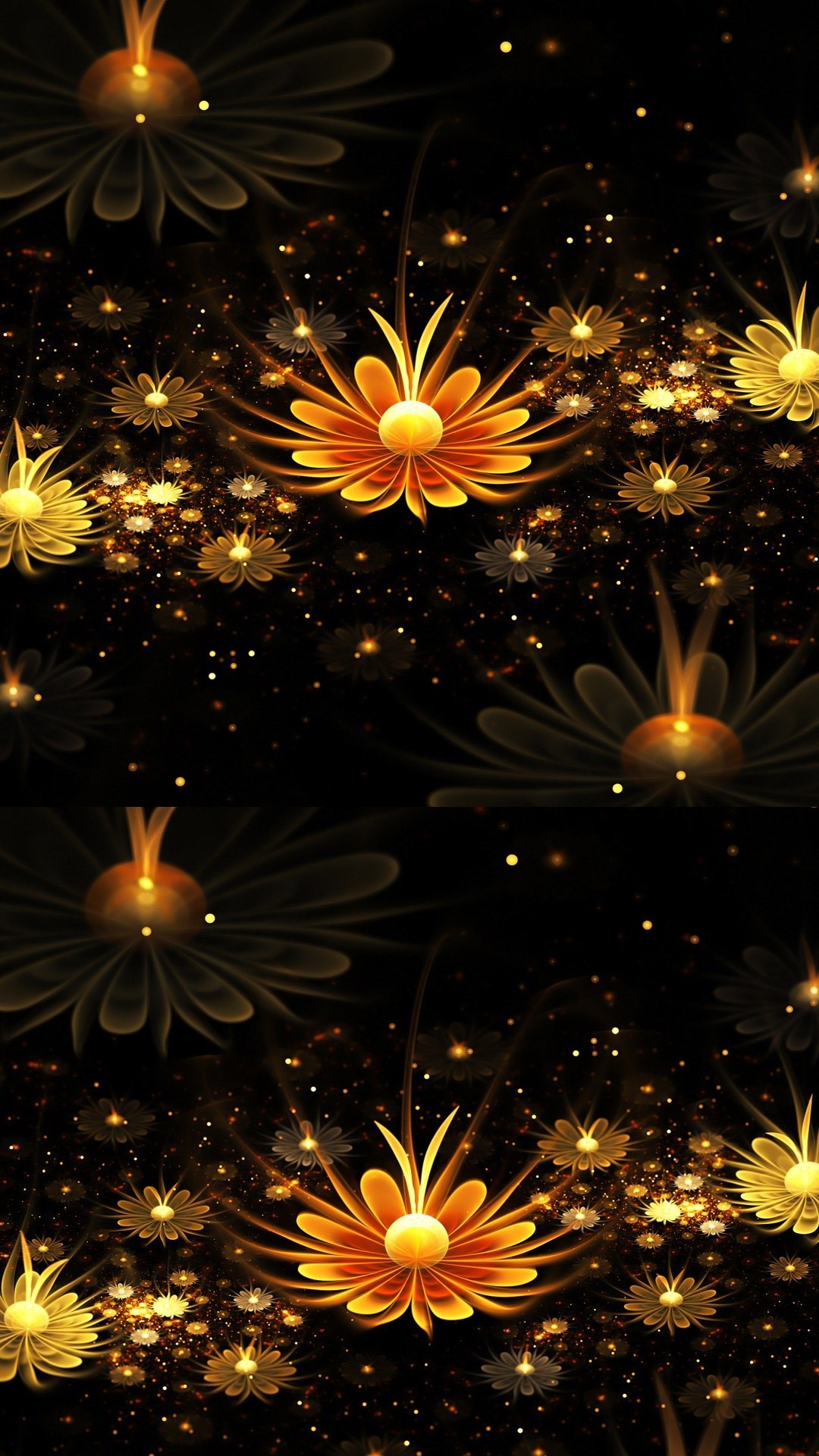 3D Flower Wallpaper For iPhone resolution 1080x1920