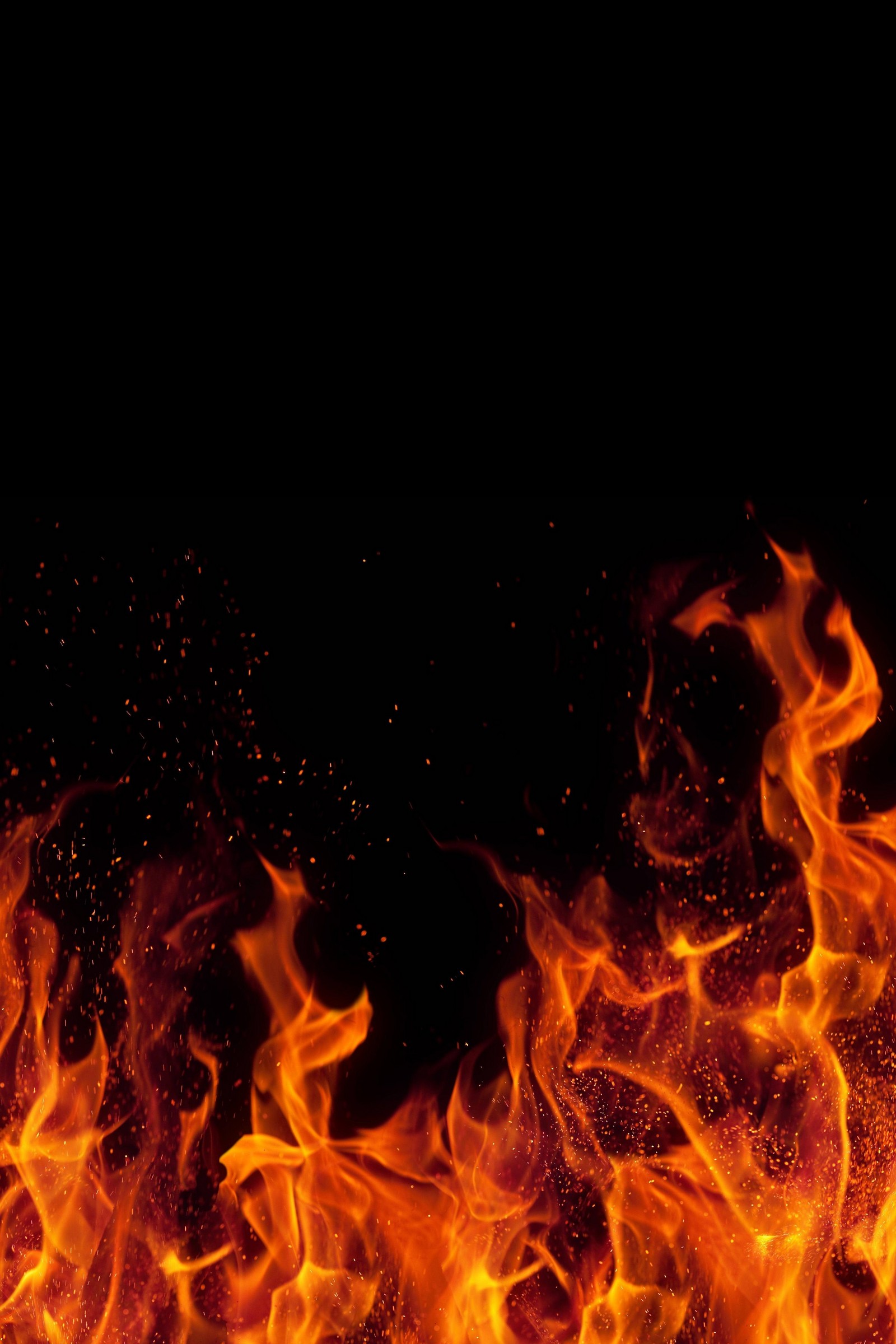 Fire iPhone Background HD resolution 1600x2400
