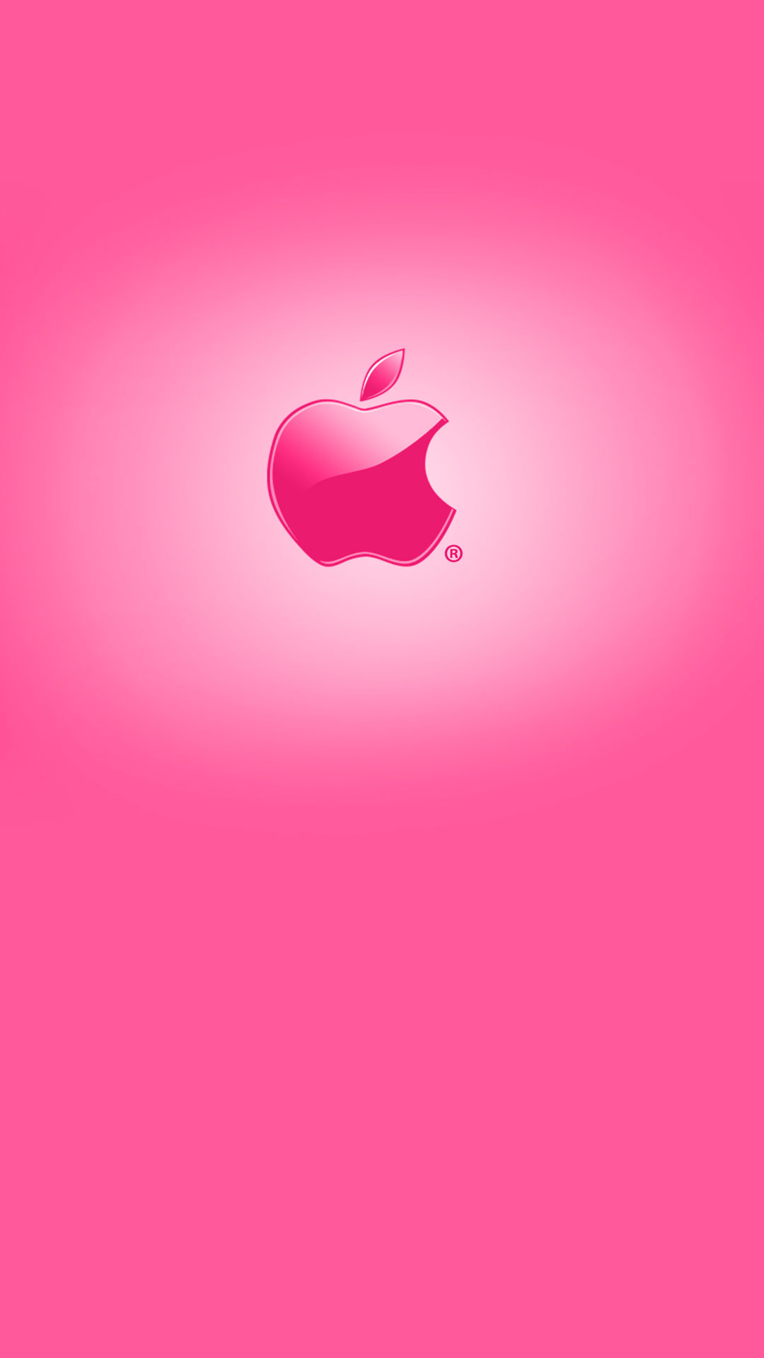 Pink Apple Iphone Wallpaper