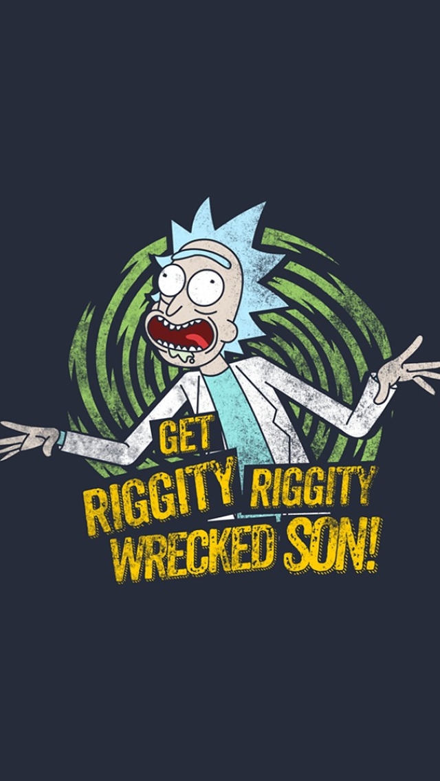 Rick and Morty Wallpaper iPhone resolution 640x1136