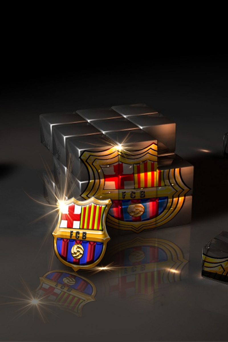 3D Barcelona Wallpaper iPhone X