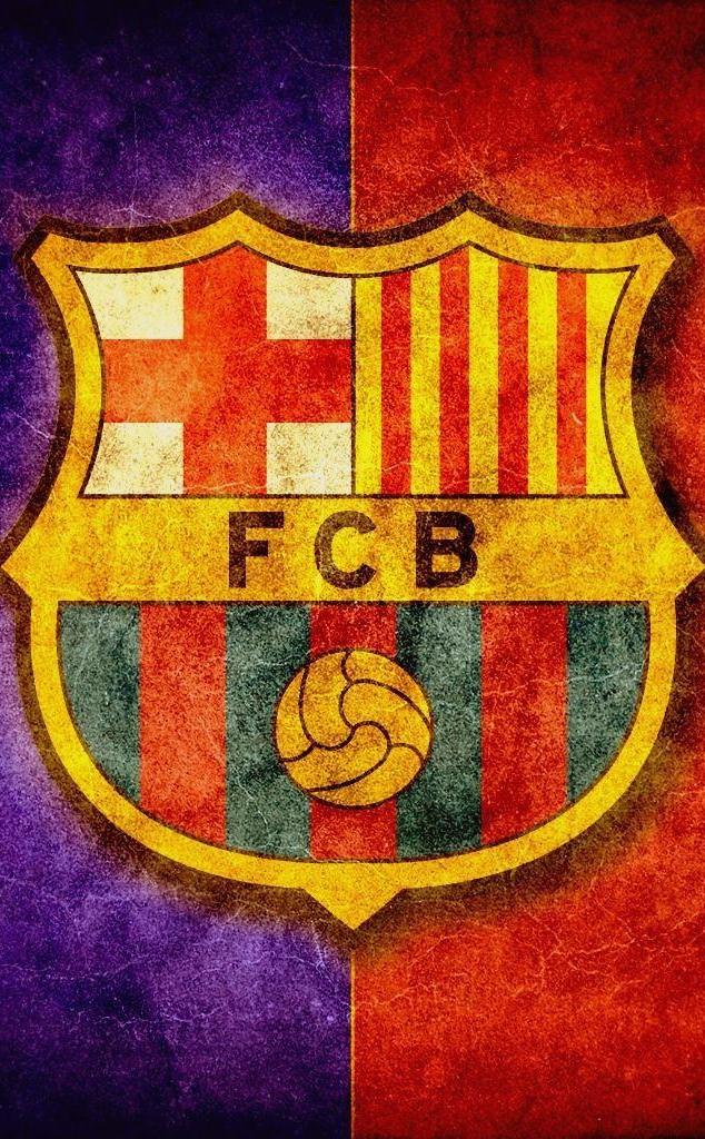 Barcelona Logo Wallpaper iPhone resolution 634x1024