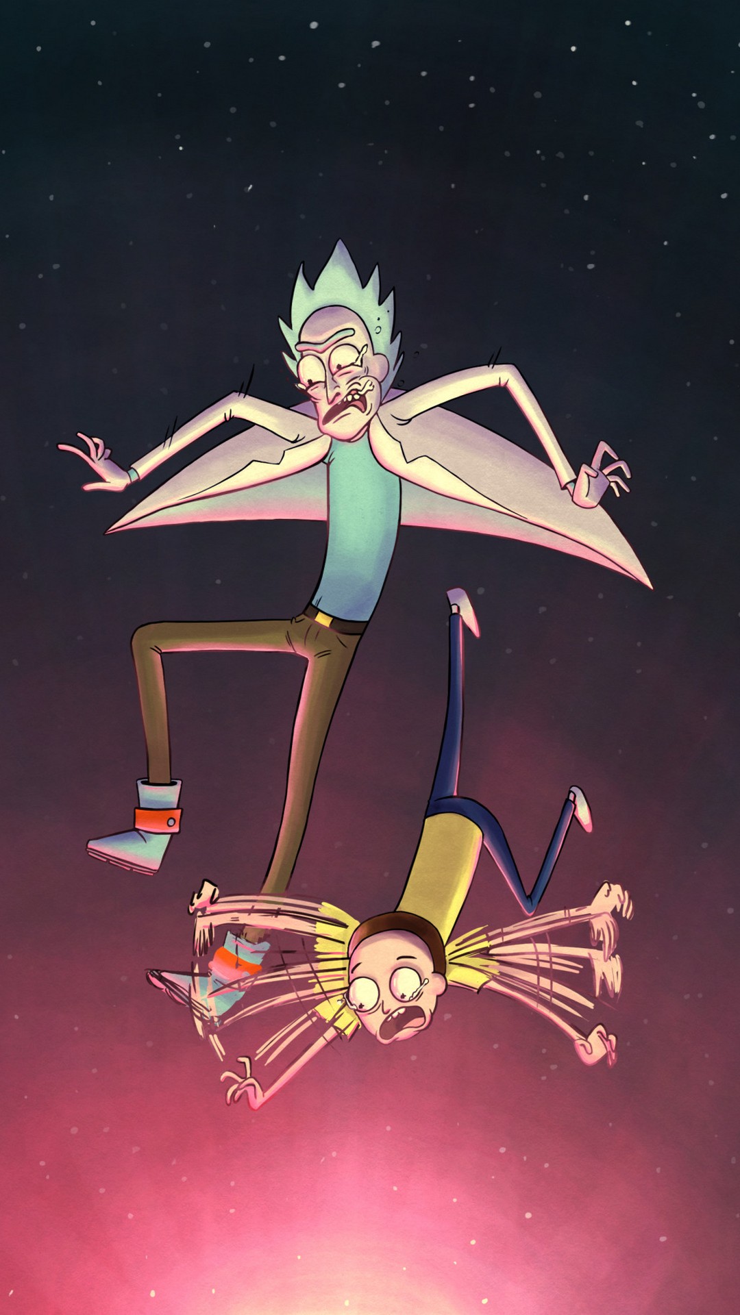 Best Rick And Morty Cartoon Network iPhone Wallpaper