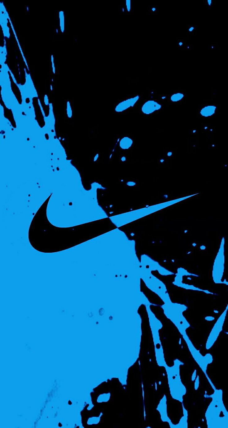 Blue Nike Wallpaper iPhone 6 resolution 736x1377