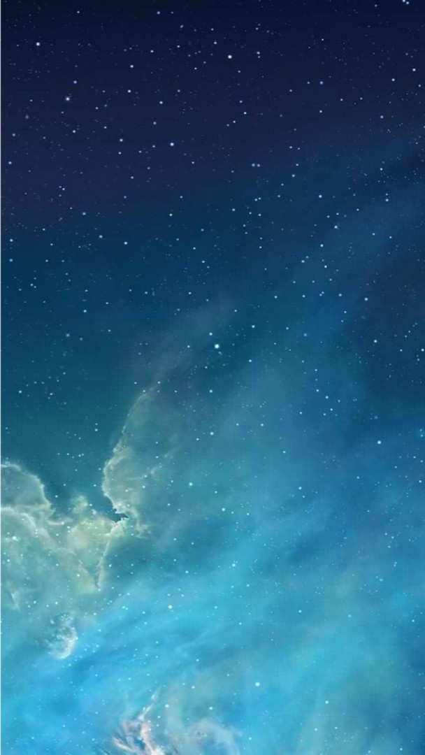 Blue Sky Iphone Stars Wallpaper