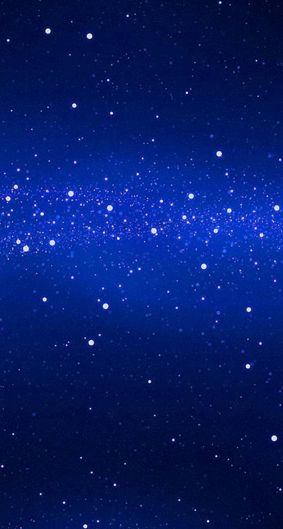 Blue Space Iphone Stars Wallpaper