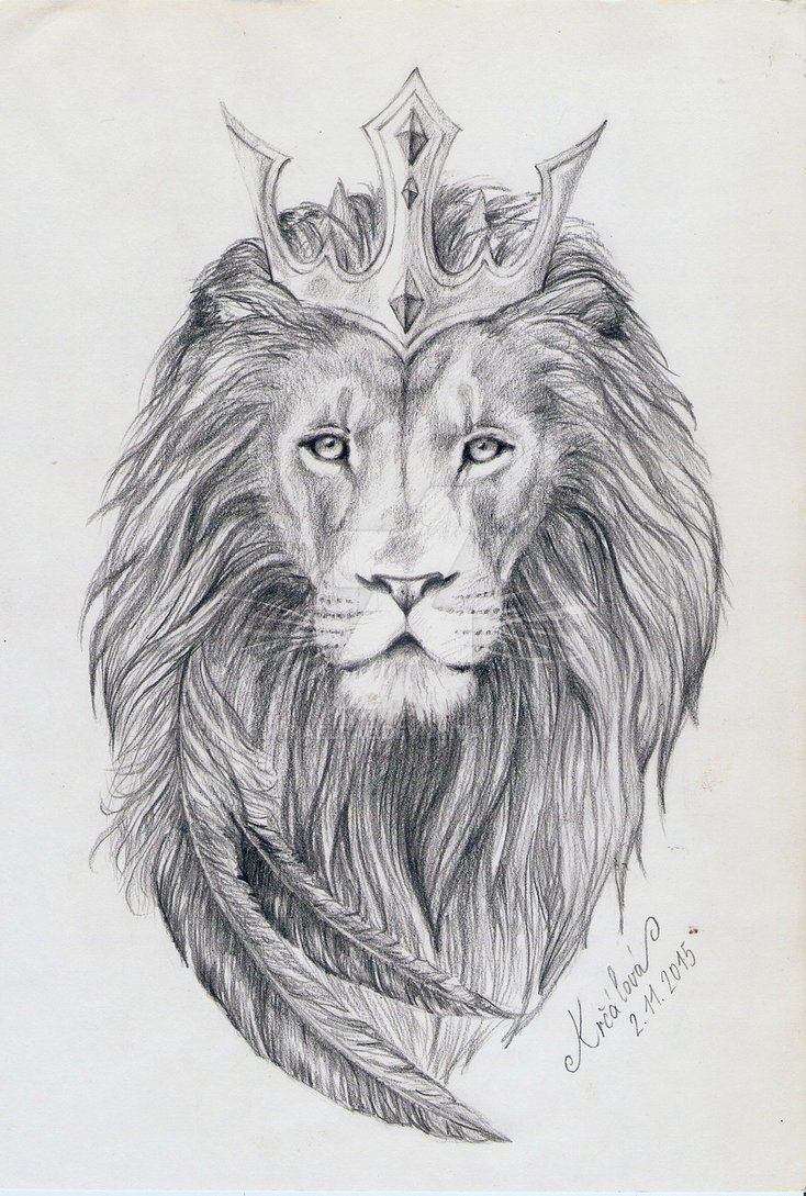 Crown Lion Art Wallpaper iPhone resolution 734x1089