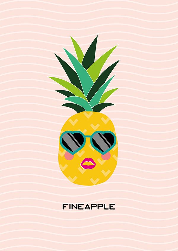 Cute Girly Pineapple Wallpaper Iphone 8 resolution 600x849