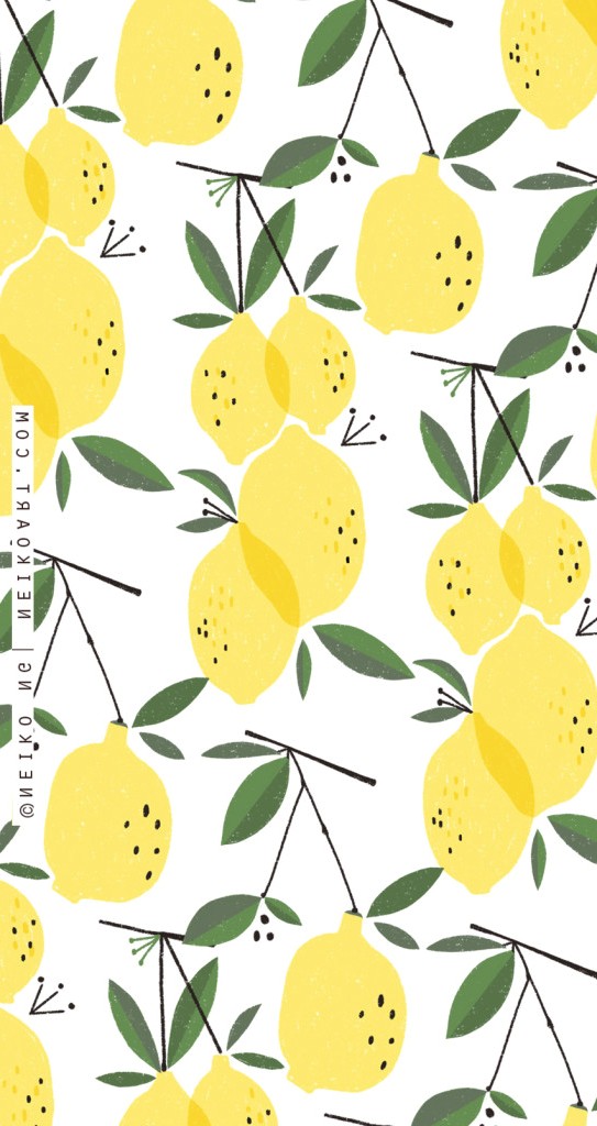 Cute Lemon Wallpaper Iphone 7 Plus resolution 543x1024