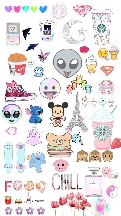 Cute Logo Wallpaper for Iphone resolution 500x889