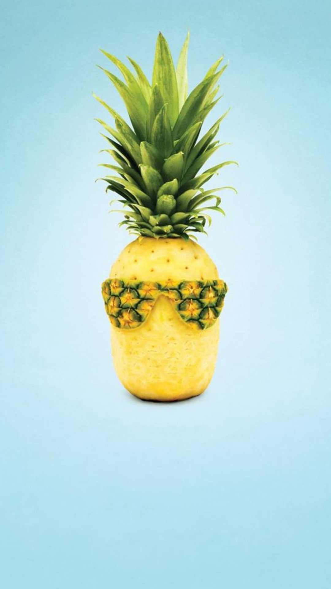 Cute Lovely Pineapple Fruit Wallpaper iPhone