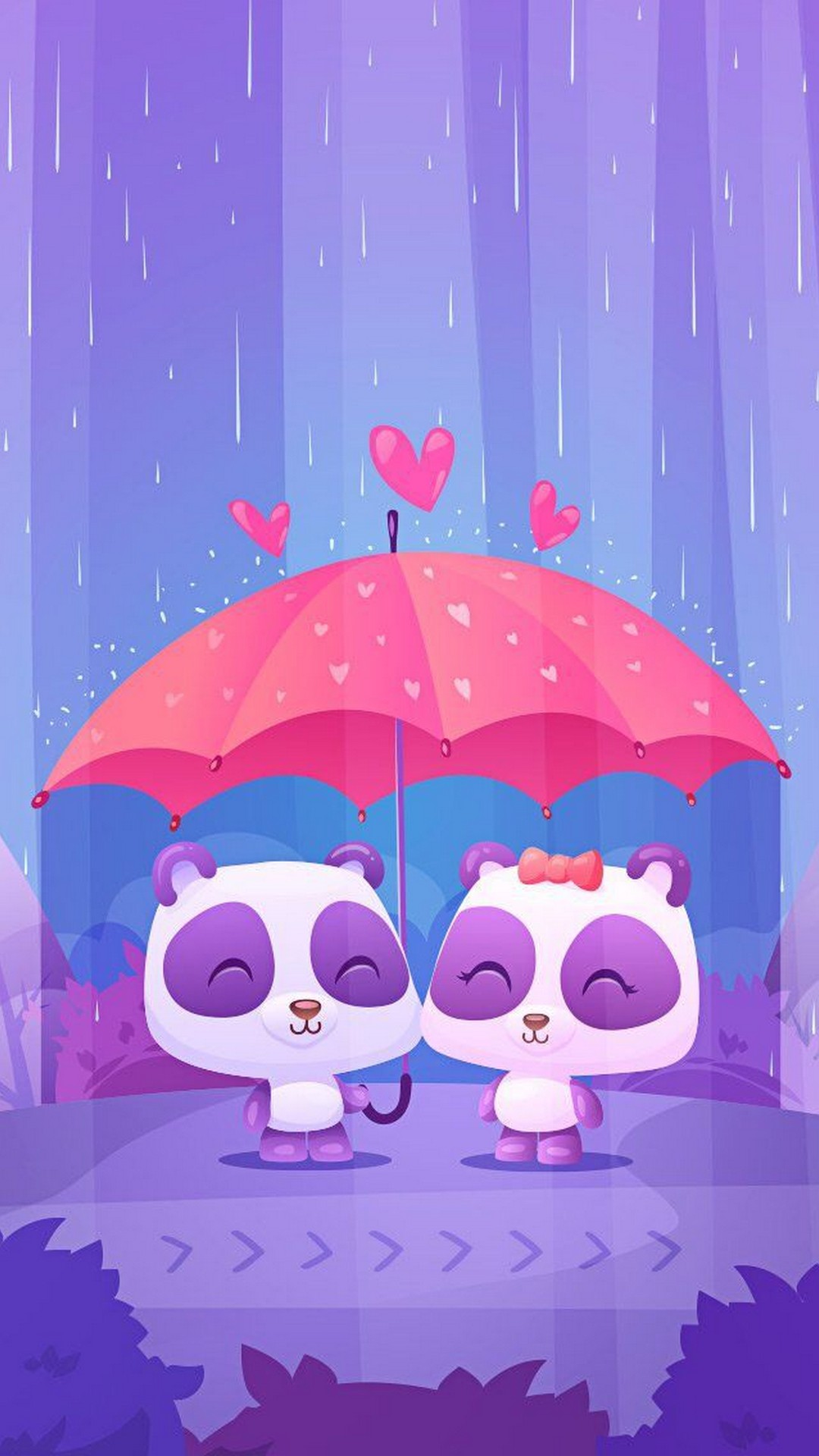 Cute Rain iPhone Wallpaper resolution 1080x1920