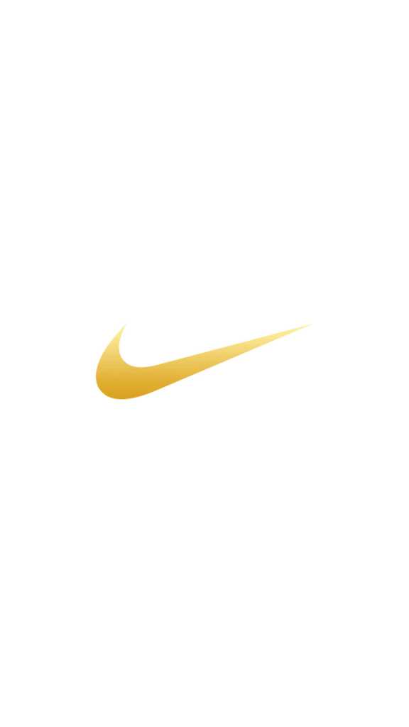 Gold Nike Logo Wallpaper iPhone