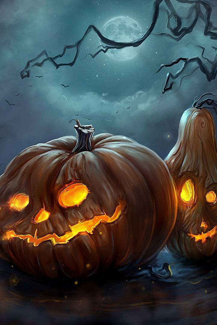 HD Wallpaper Halloween For iPhone 8 resolution 720x1080