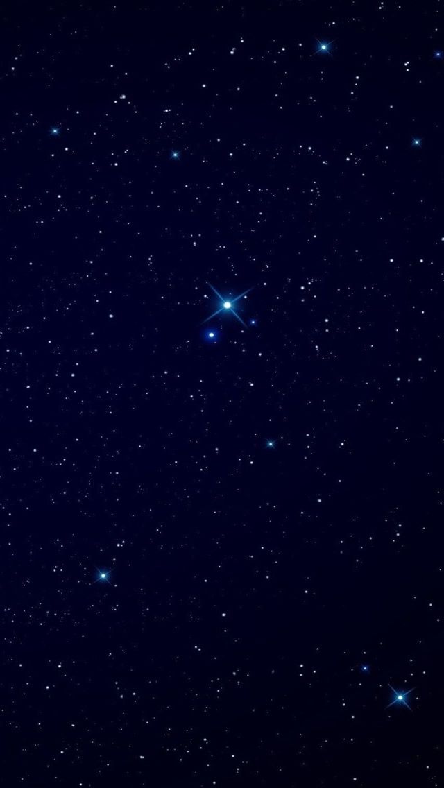 Iphone Night Stars Wallpaper