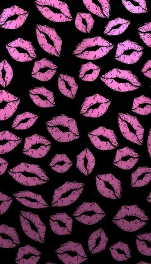 Kiss Pink Wallpaper iPhone Mobile resolution 480x840