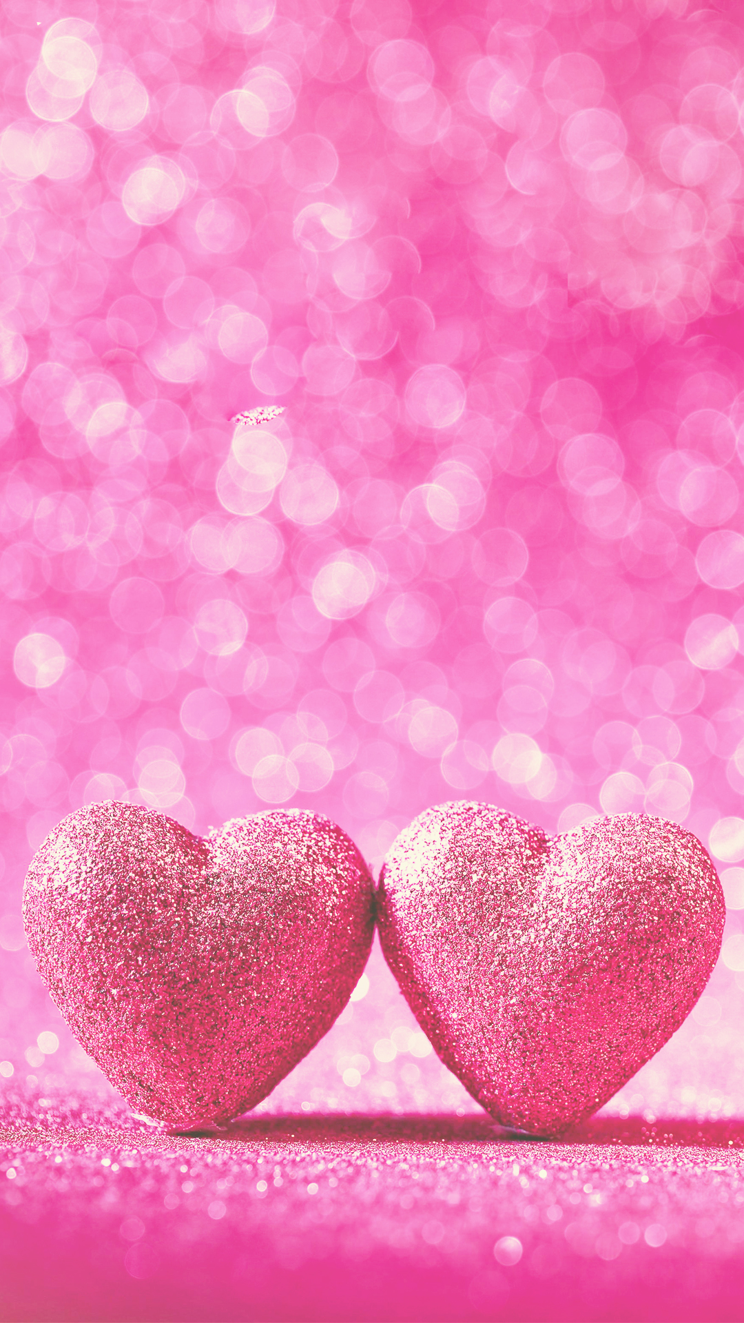 Love Pink 3D Wallpaper iPhone