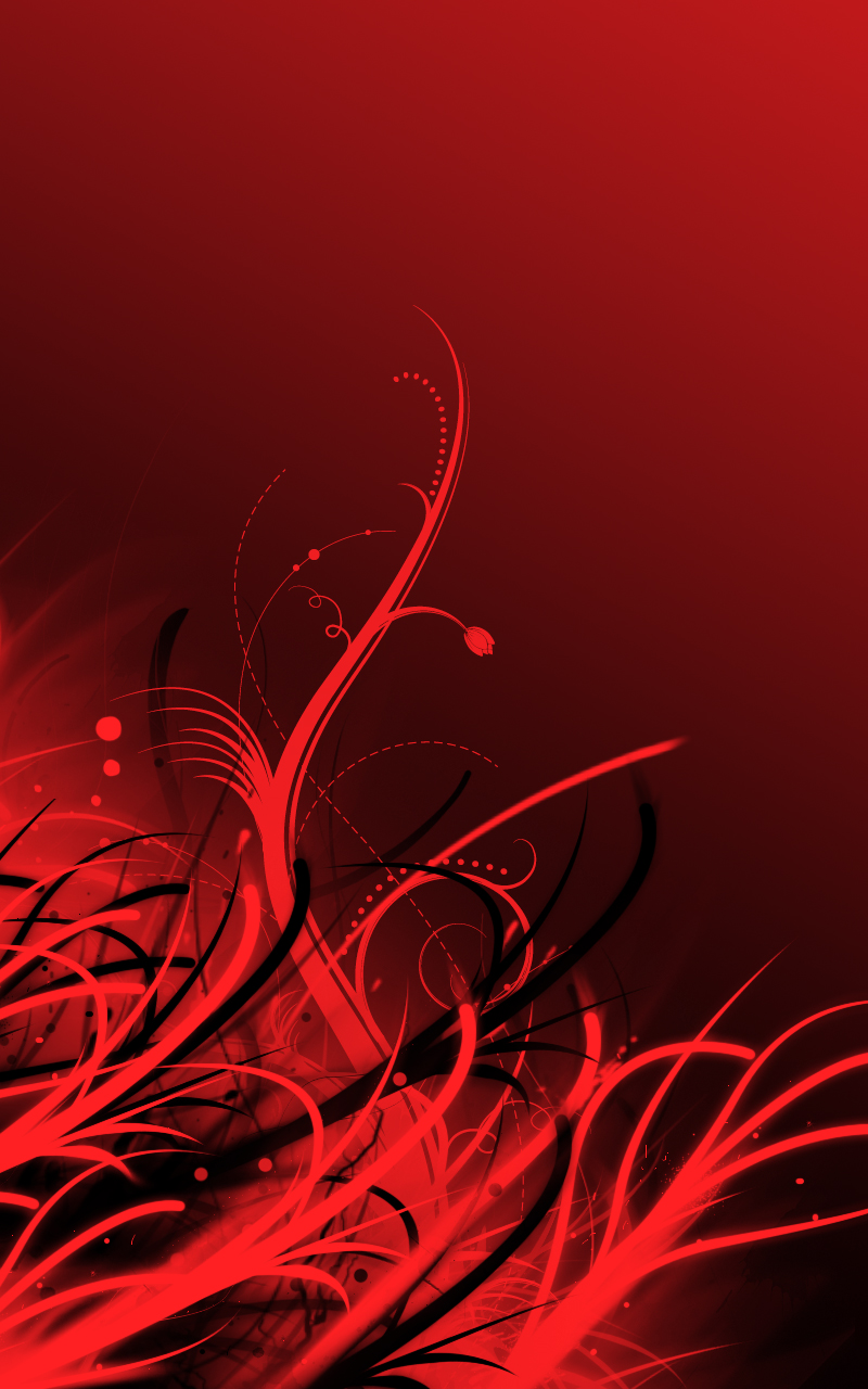 Red Art Wallpaper iPhone resolution 800x1280