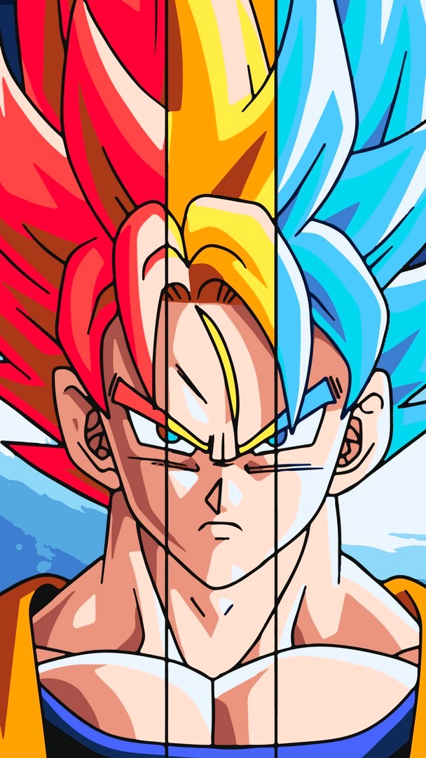 Son Goku iPhone Wallpaper resolution 608x1080
