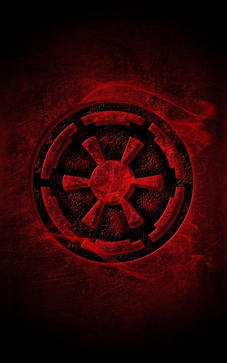 Star Wars Galactic Empire Logo Wallpaper iPhone | 3D iPhone Wallpaper 2024