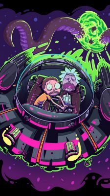 Wallpaper Rick And Morty iPhone Background