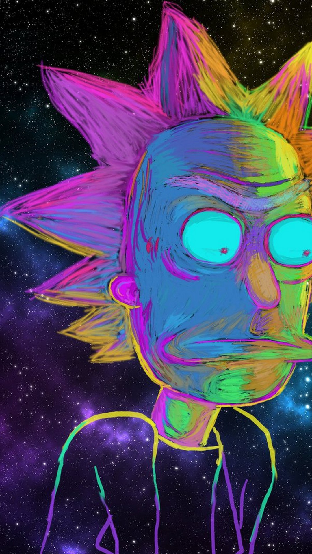 Wallpaper Rick And Morty iPhone HD resolution 1080x1920