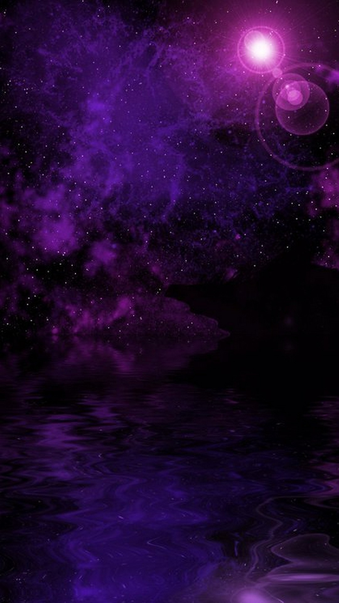 Amazing Purple iPhone Wallpaper