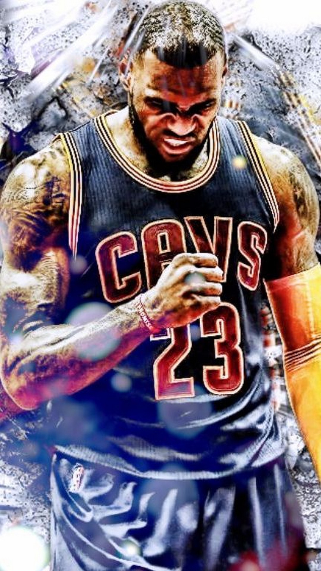 LeBron James Cavaliers iPhone Wallpaper