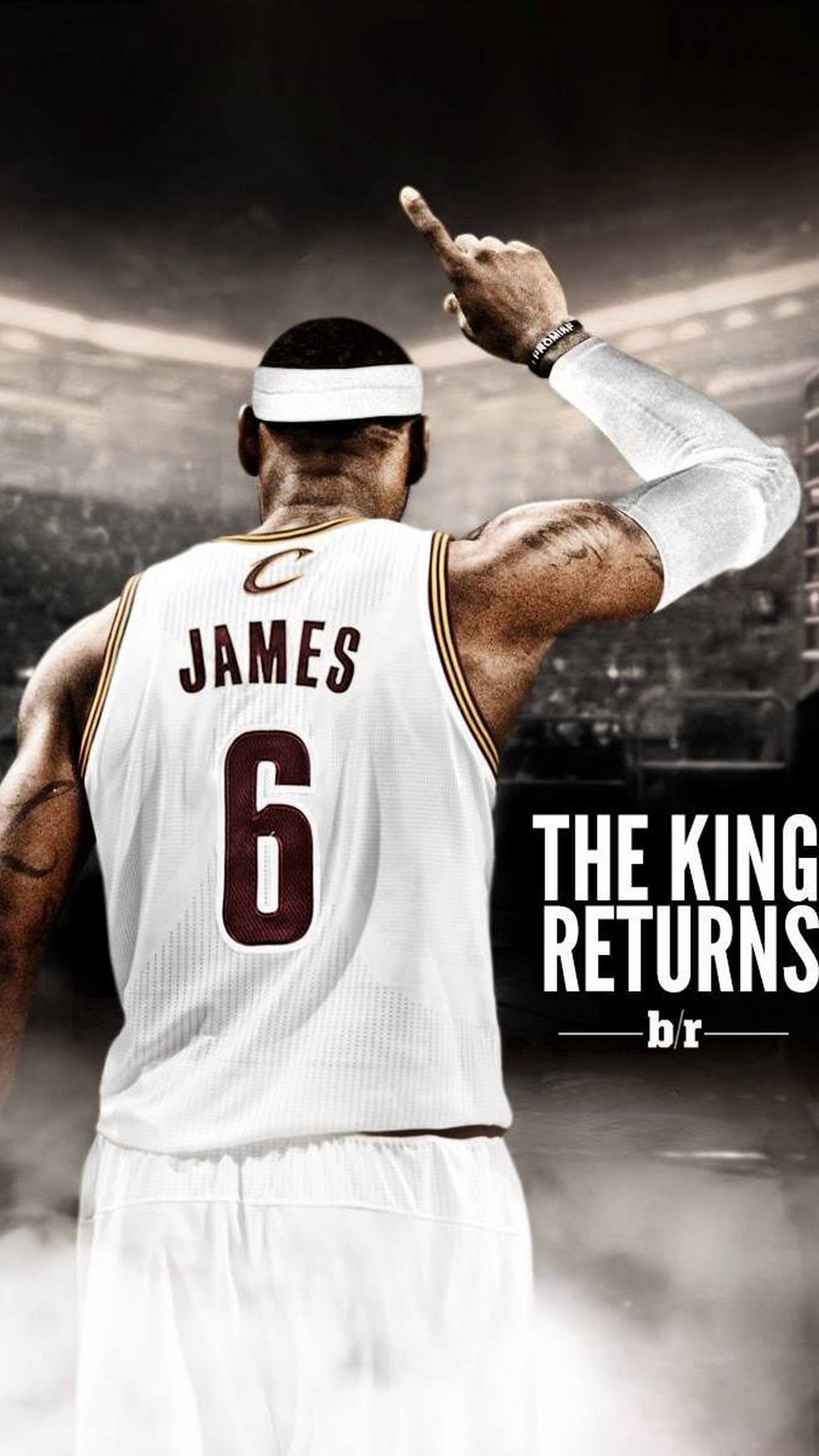 LeBron James iPhone Wallpaper The King Returns
