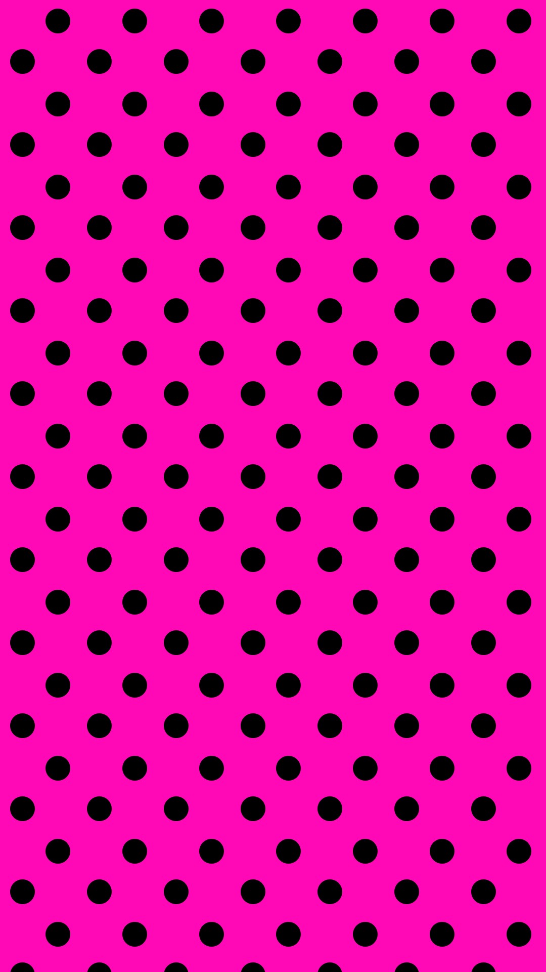 Polkadot Pink iPhone Wallpaper
