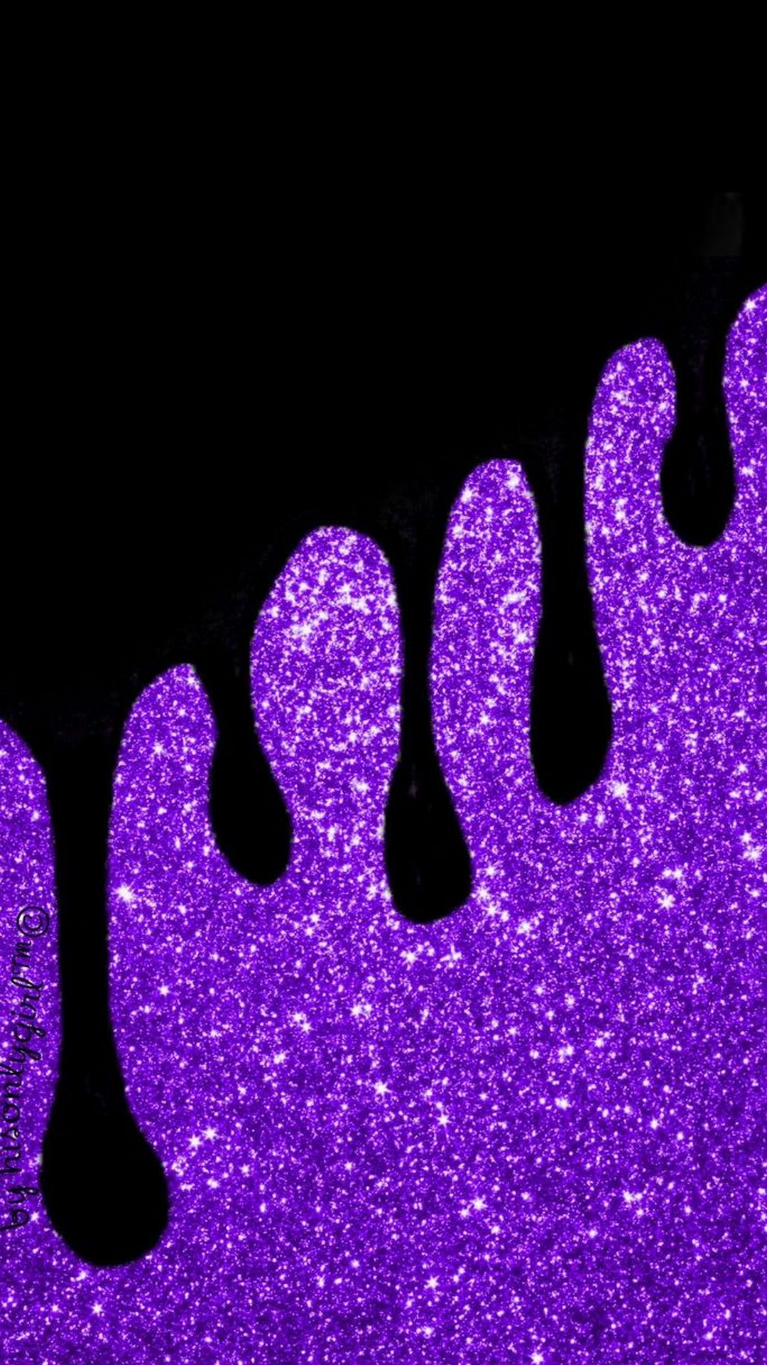 Purple Glitter iPhone Wallpaper resolution 1080x1920
