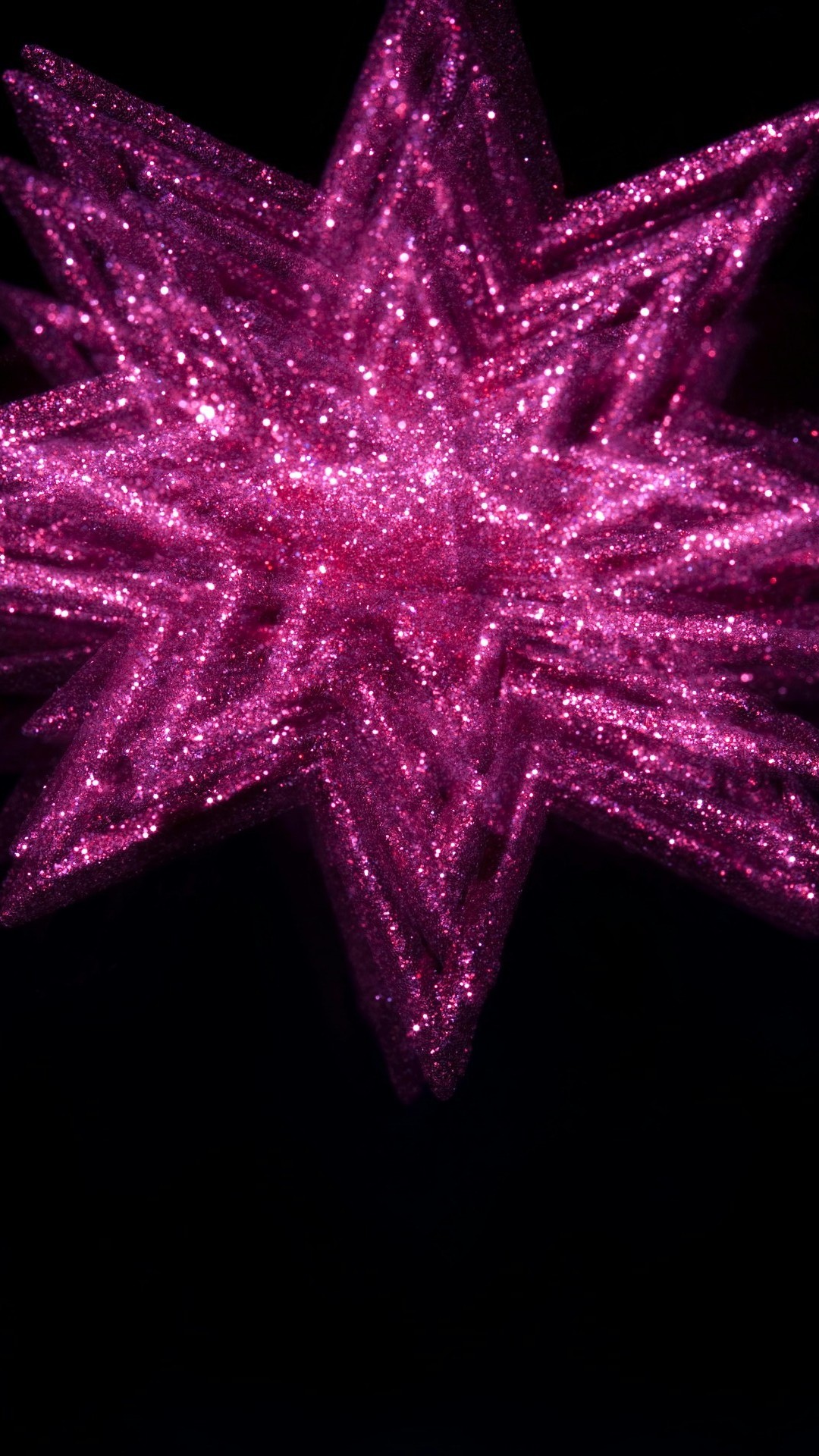 Purple Star iPhone Wallpaper