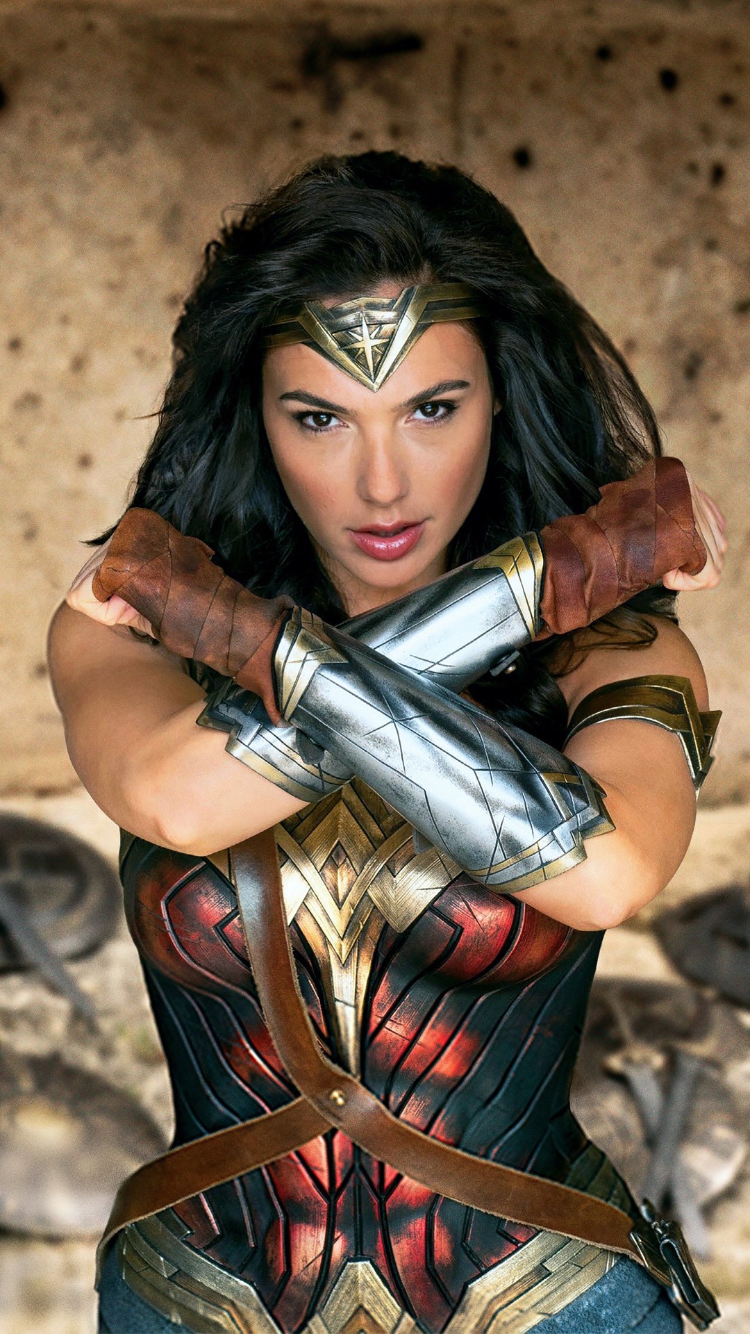 iPhone X Wallpaper Wonder Woman resolution 1080x1920