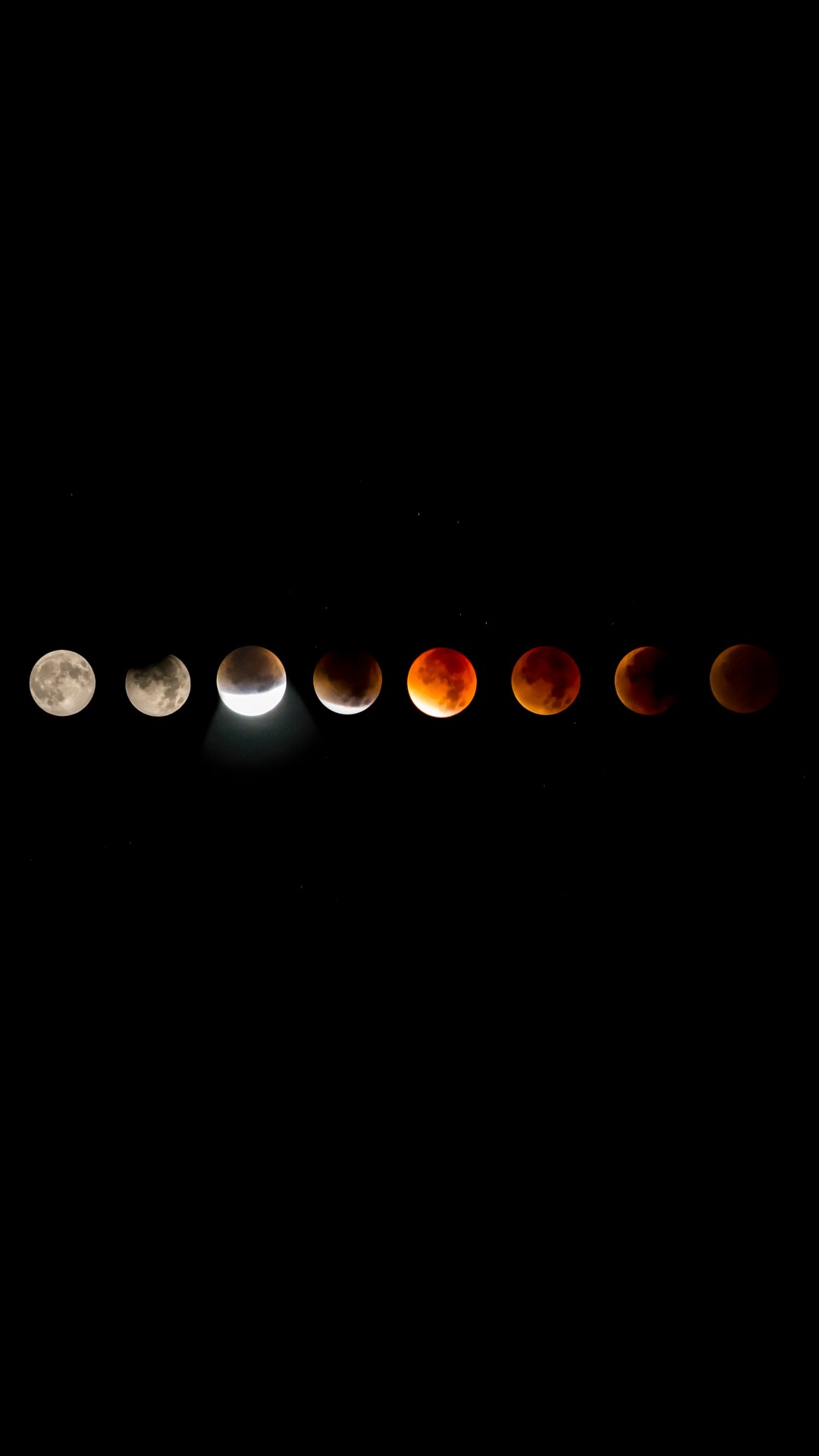 Blood Moon Lunar Eclipse iPhone Wallpaper resolution 1080x1920