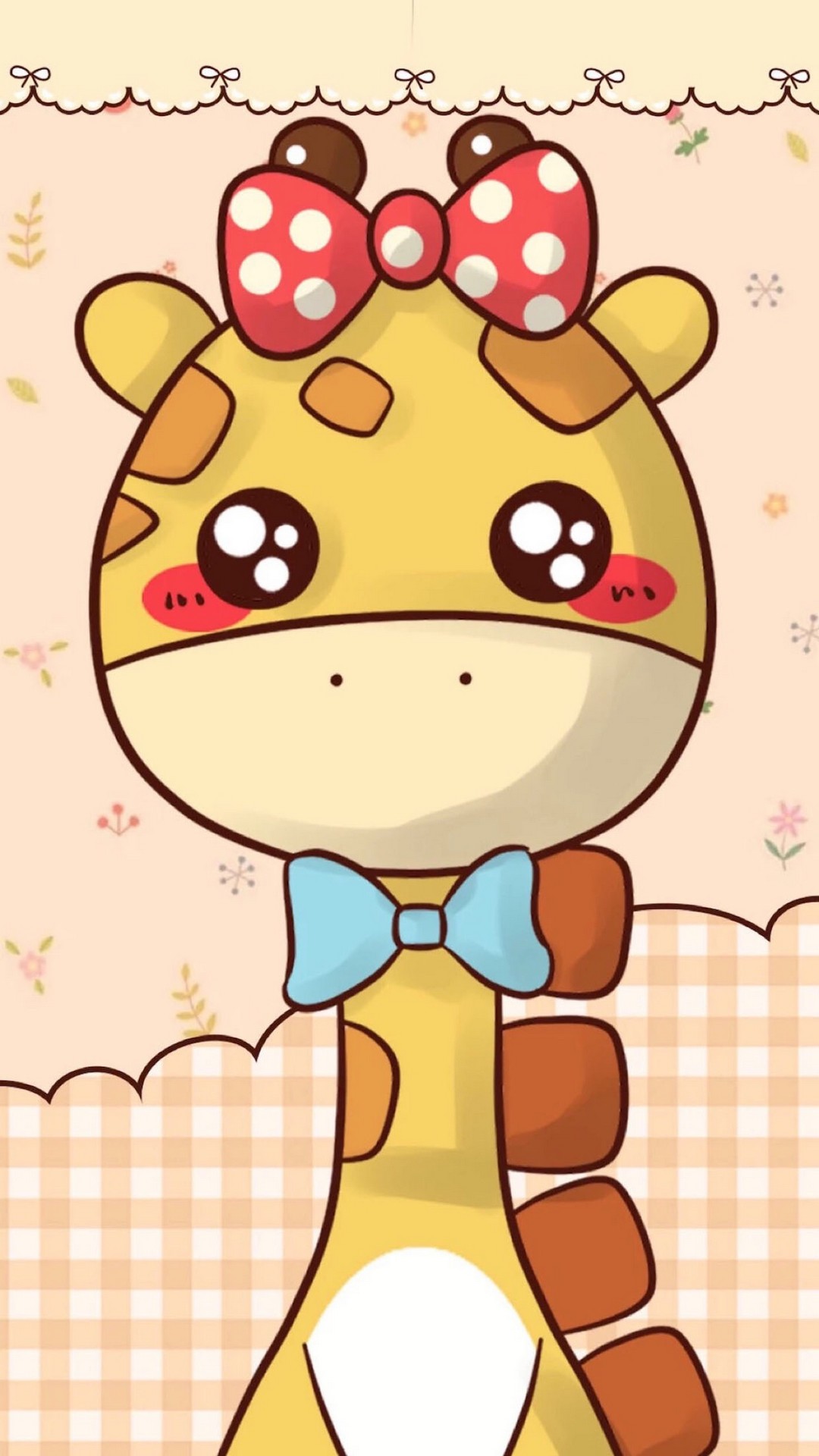 Cute Giraffe Wallpaper Android resolution 1080x1920