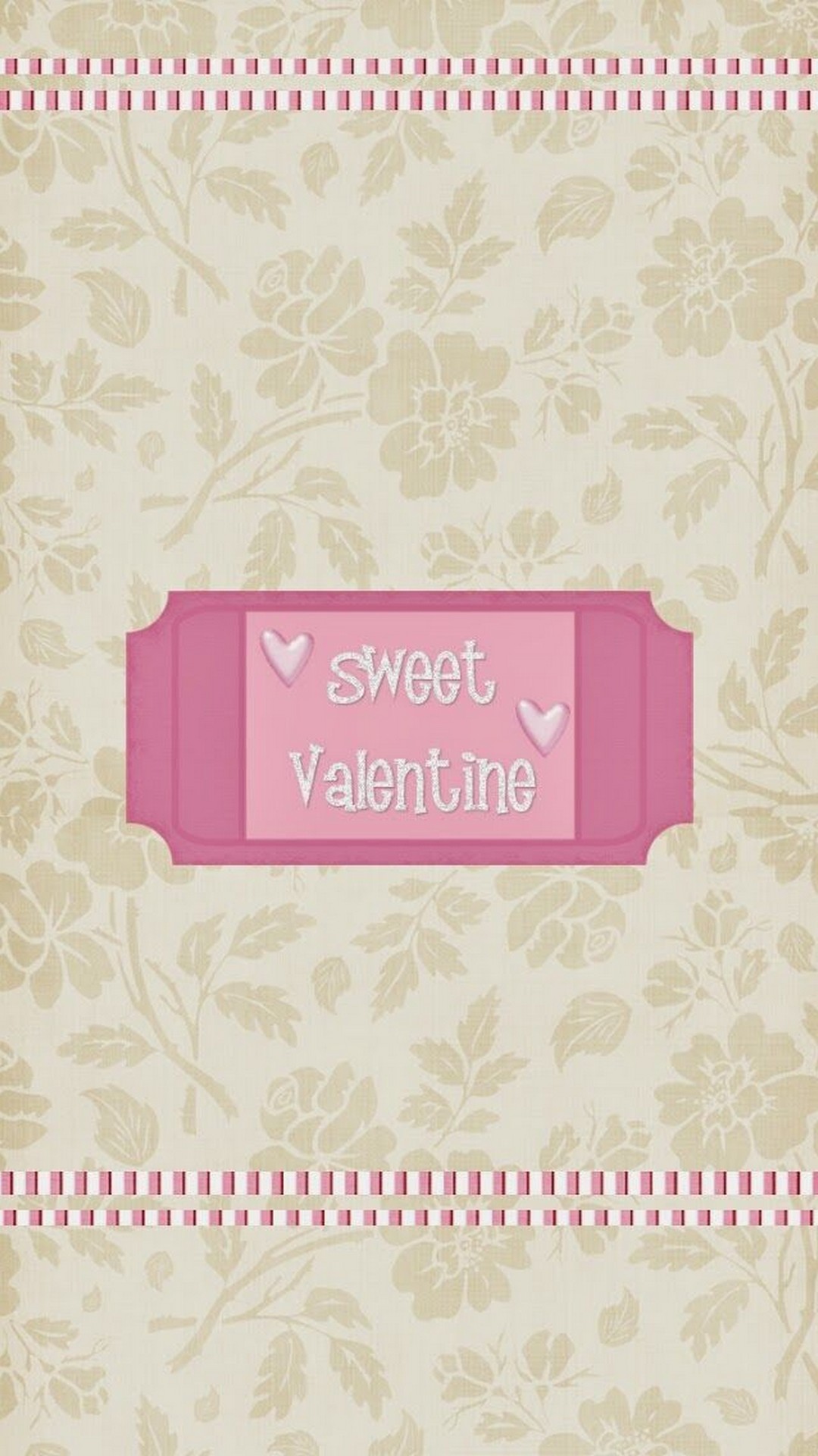 Sweet Valentine iPhone Wallpaper