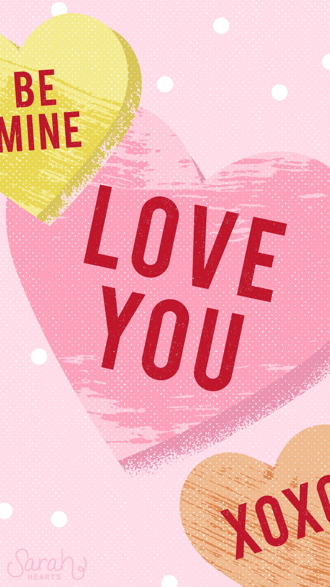 Valentine iPhone Wallpaper Be Mine resolution 1080x1920