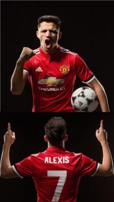 iPhone Wallpaper Alexis Sanchez Manchester United