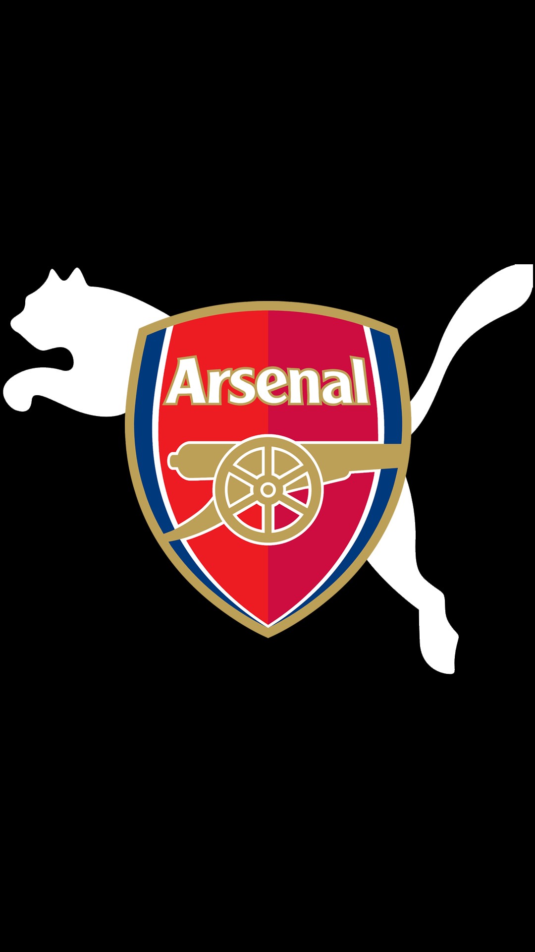 Arsenal Puma iPhone Wallpaper