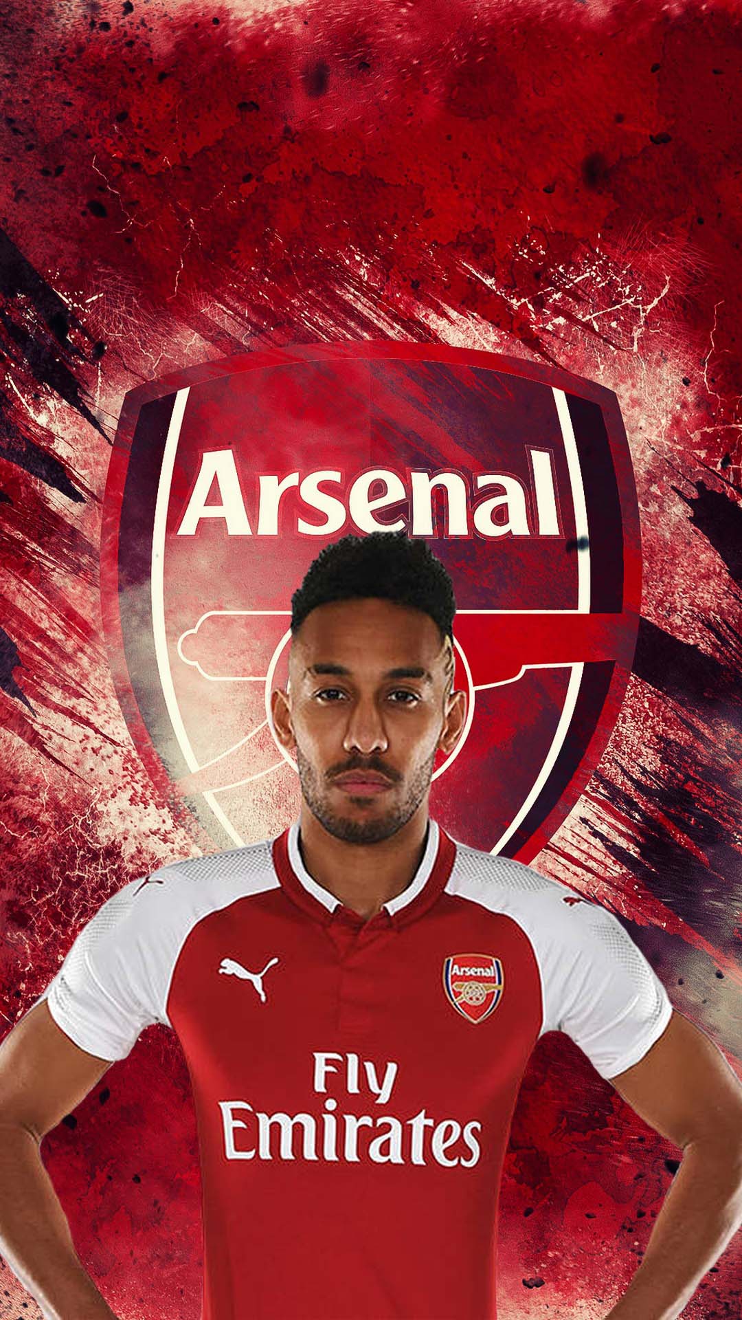 Pierre Emerick Aubameyang Arsenal iPhone Wallpaper resolution 1080x1920