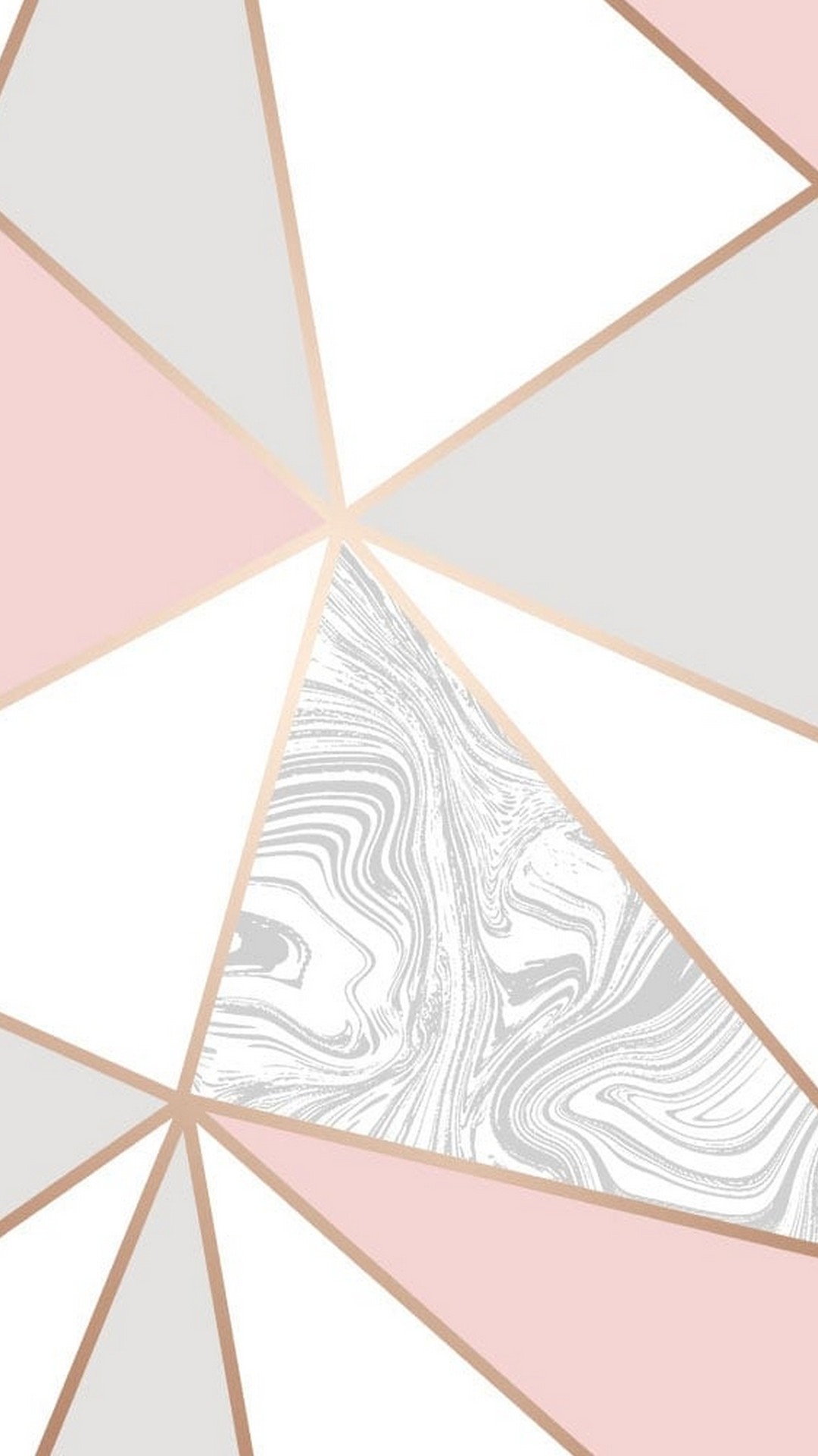 Wallpapers Rose Gold Marble | 2021 3D iPhone Wallpaper