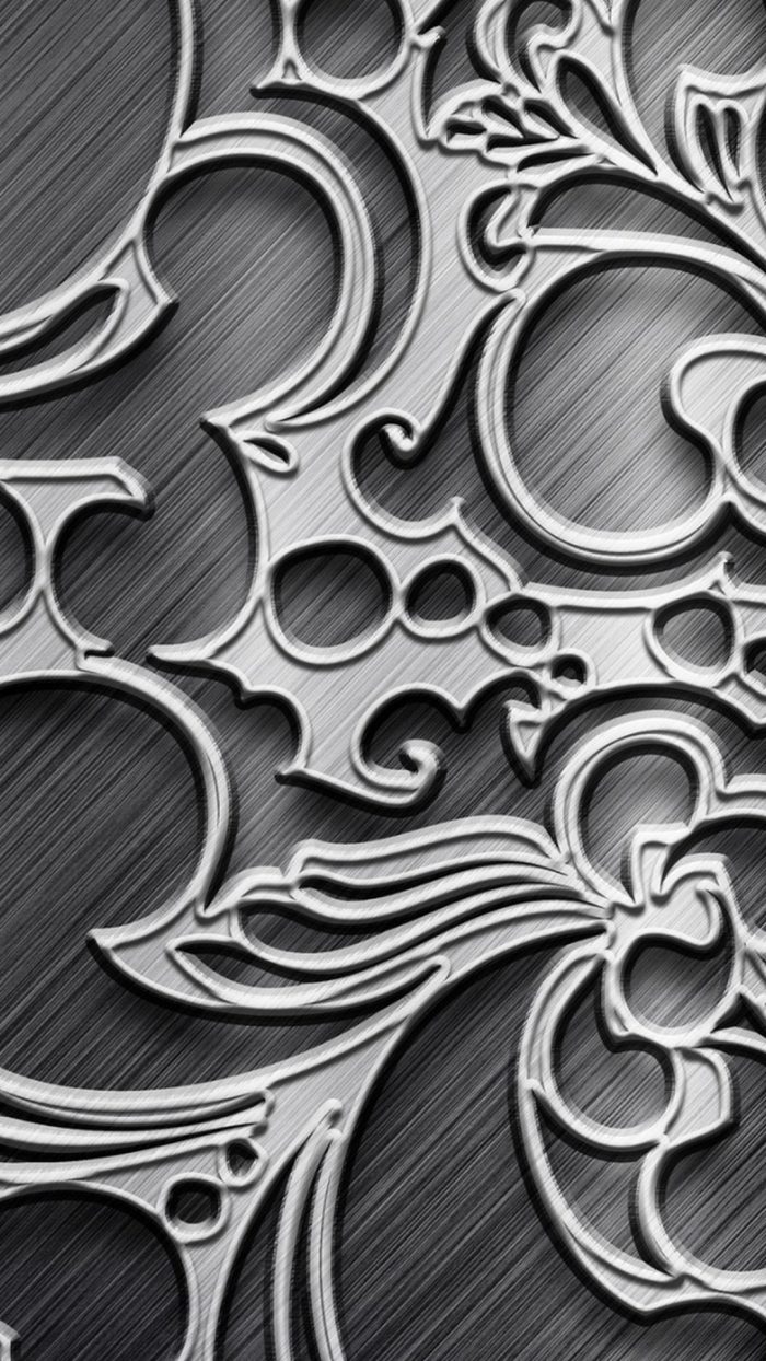 Wallpaper Silver Grey iPhone | 2021 3D iPhone Wallpaper